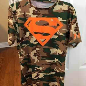 Under Armour Heatgear compression superman t shirt